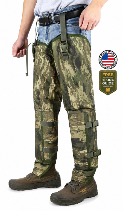 StrikeShield™️Snake Gaiters – Tactical Snake Bite Protection for Hunting & Outdoor